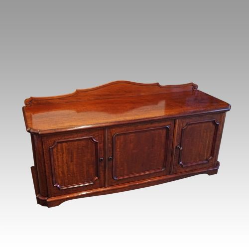 Victorian Mahogany Low Cupboard