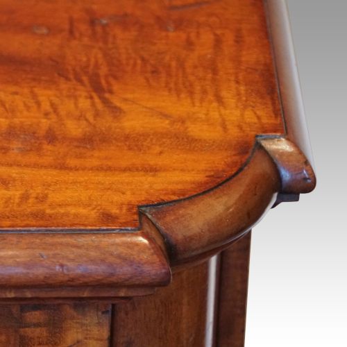 fig 3. Victorian mahogany low cupboard