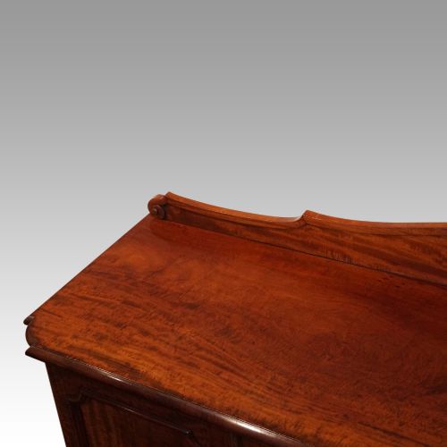 fig 5. Victorian mahogany low cupboard