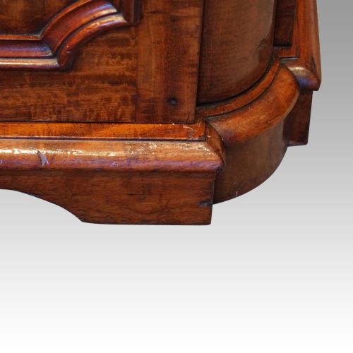 fig 7. Victorian mahogany low cupboard