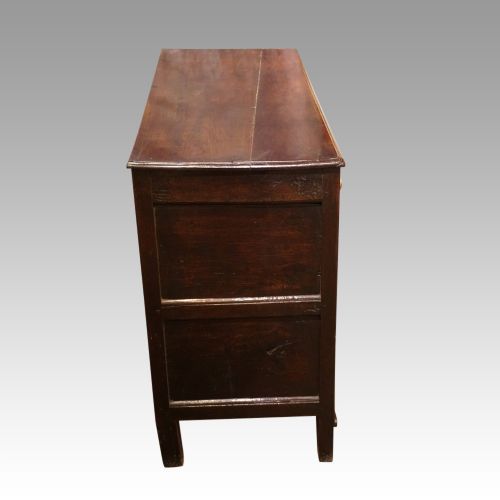fig 2. Georgian oak dresser base