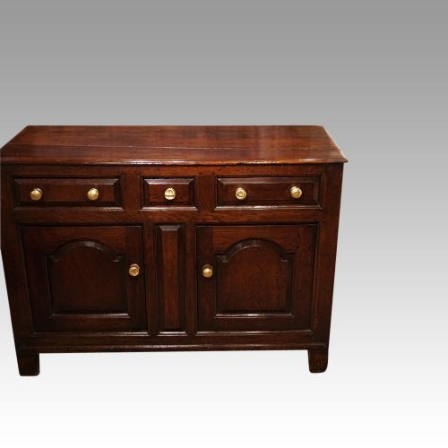 fig 7. Georgian oak dresser base