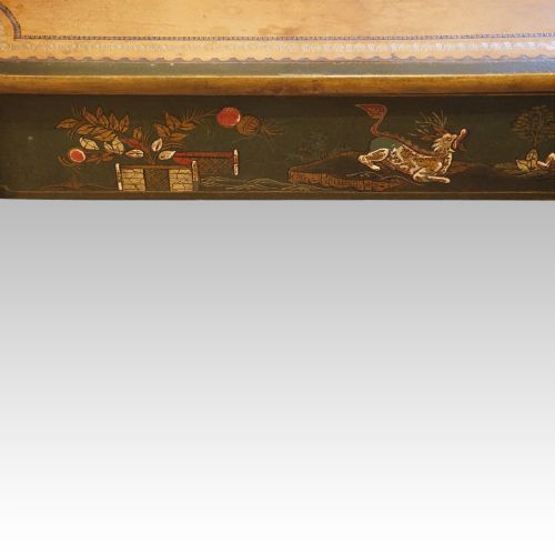 fig 3. Antique chinoiserie card table