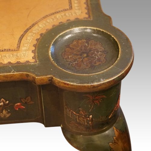 fig 4. Antique chinoiserie card table