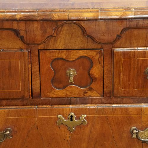 fig 3. George III walnut Norfolk chest