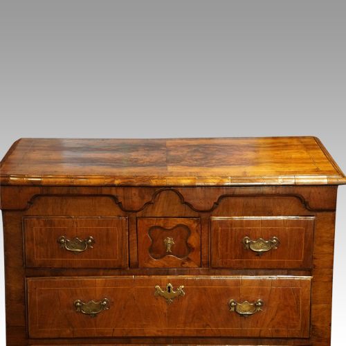 fig 6. George III walnut Norfolk chest