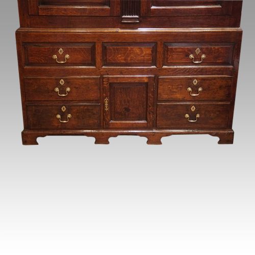 fig 4. George III oak livery cupboard