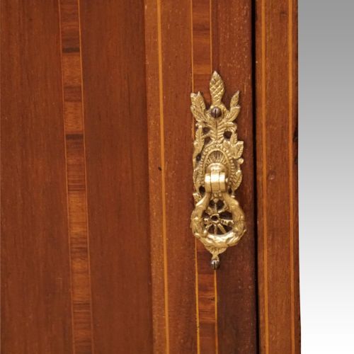 fig 2. Pair Edwardian mahogany bedside cabinets