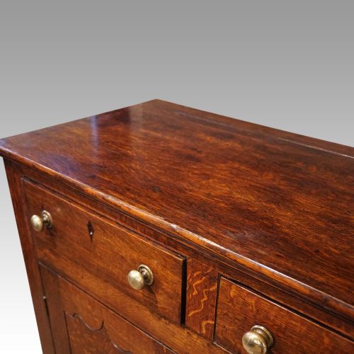 fig 3. Georgian oak dresser base
