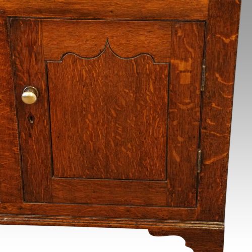 fig 4. Georgian oak dresser base