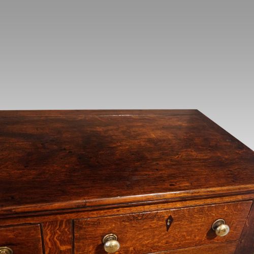 fig 6. Georgian oak dresser base