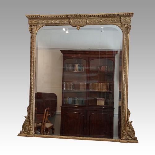Victorian Gilt Over Mantle
