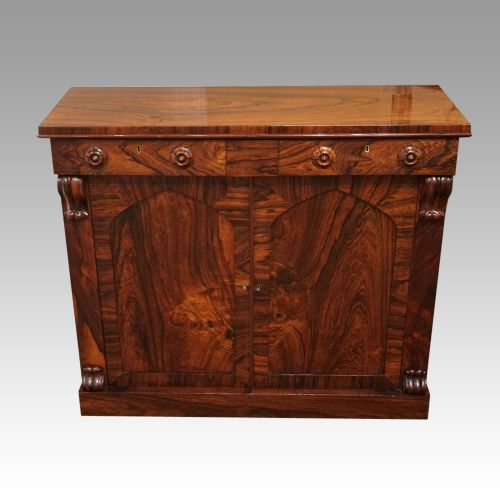William IV Rosewood Chiffonier Sideboard