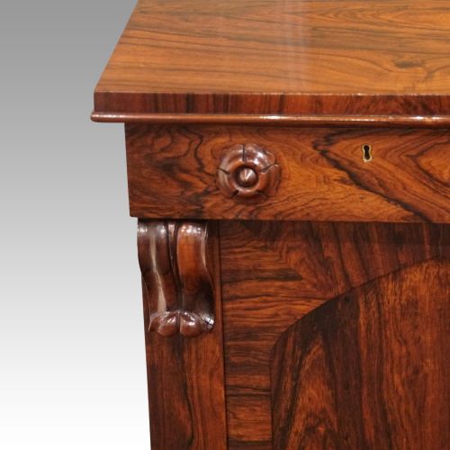 fig 1. William IV rosewood chiffonier sideboard