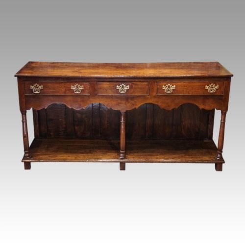 Georgian Oak Pot Board Dresser Base