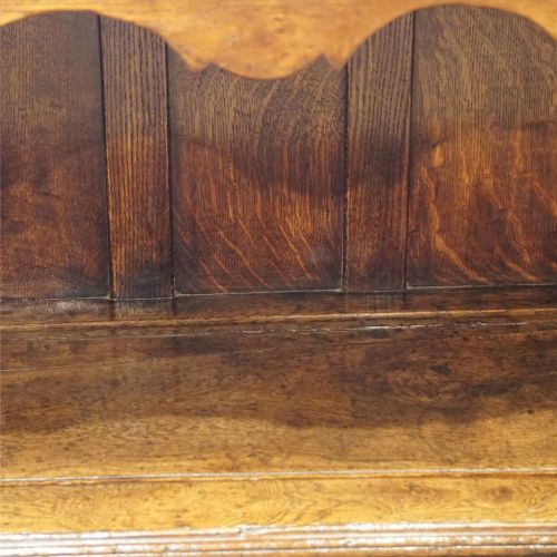 fig 6. Georgian Oak pot board dresser base