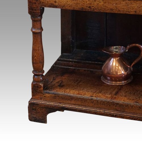 fig 5. Antique oak dresser