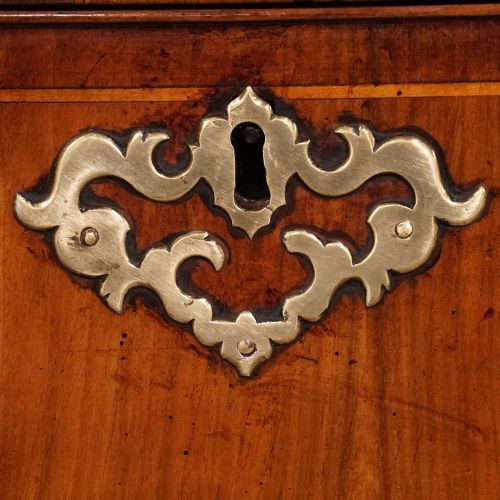 fig 1. George III walnut chest on chest