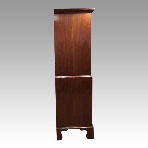 fig 8. George III walnut chest on chest