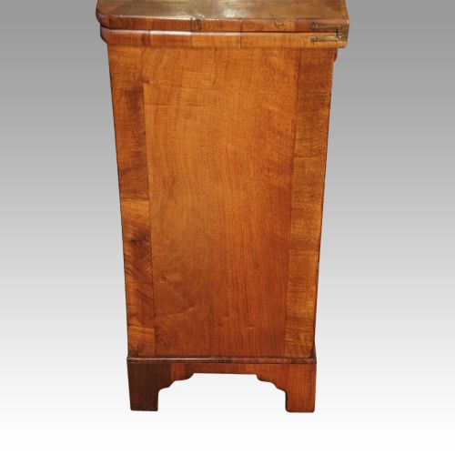 fig 7. 19thc. walnut Batchelors chest