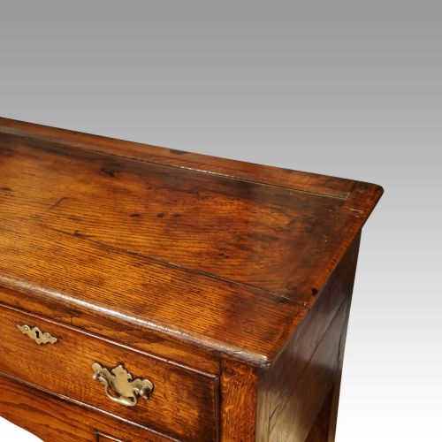 fig 1. Georgian oak pot board dresser