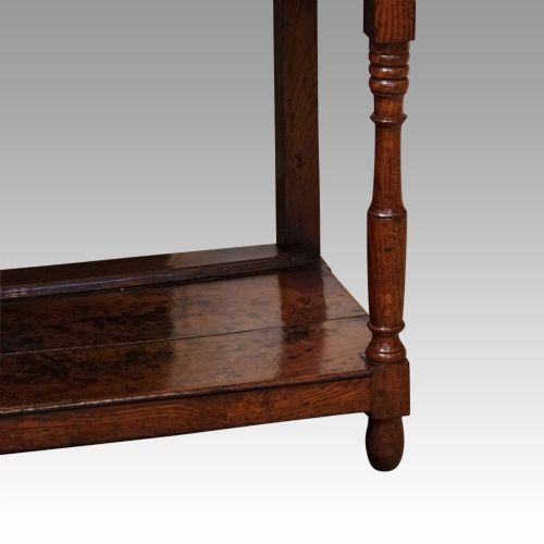 fig 4. Georgian oak pot board dresser