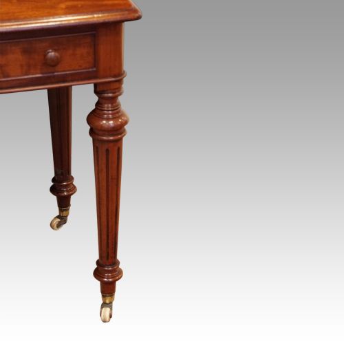 fig 2. Victorian mahogany side table
