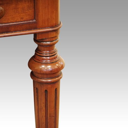 fig 3. Victorian mahogany side table