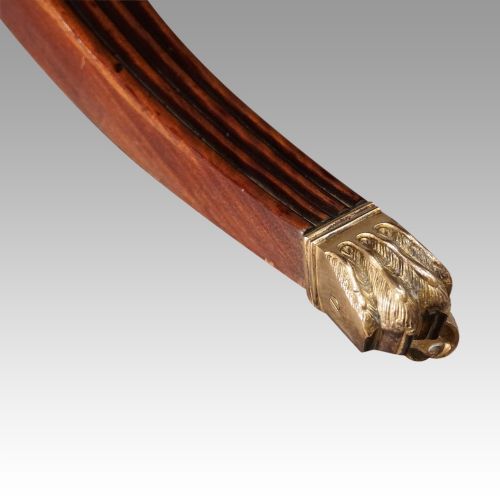 fig 1. Regency style mahogany dining table