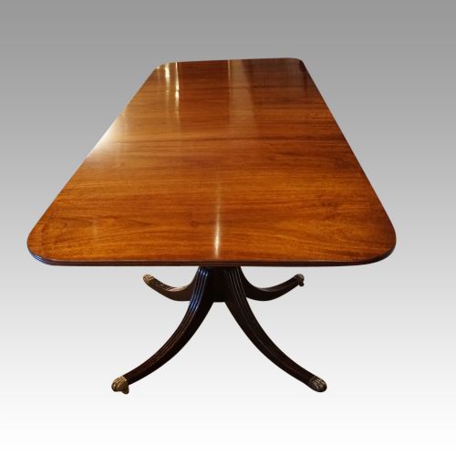 fig 2. Regency style mahogany dining table