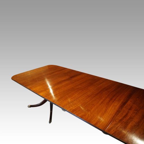 fig 3. Regency style mahogany dining table