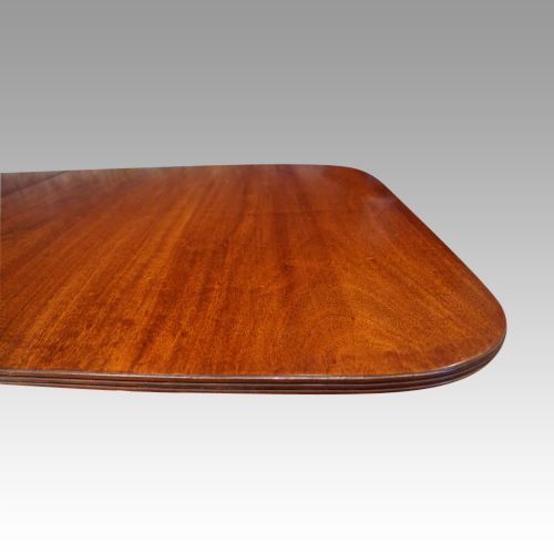 fig 8. Regency style mahogany dining table