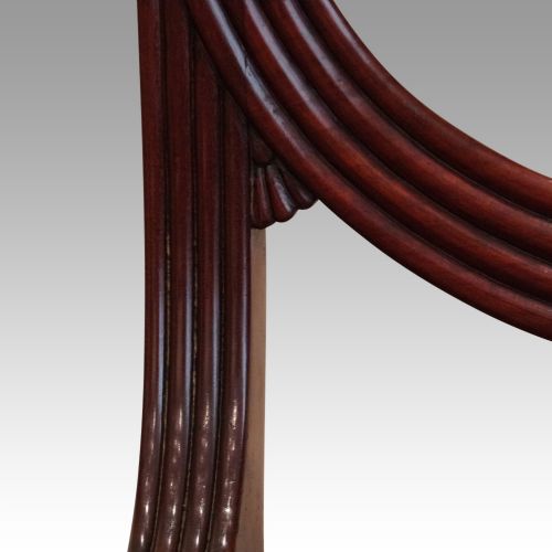 fig 3. Antique Set of 10 Regency mahogany dining chairs