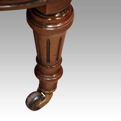 fig 4. Victorian Leather desk chair