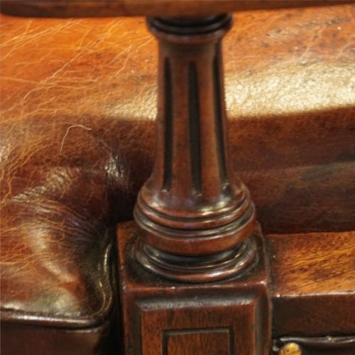 fig 6. Victorian Leather desk chair