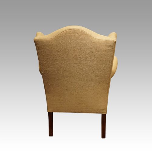fig 1. Pair of Queen Anne style wingchairs