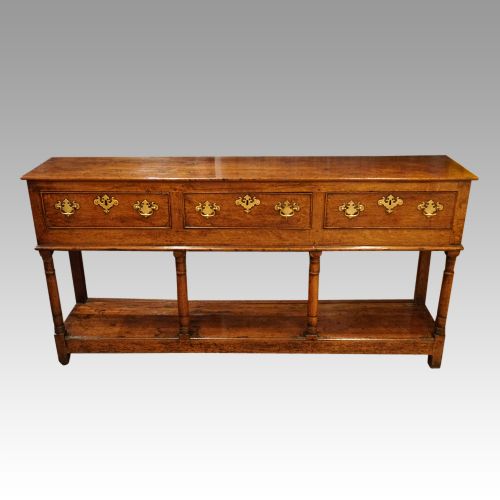 Antique Oak Pot Board Dresser Base