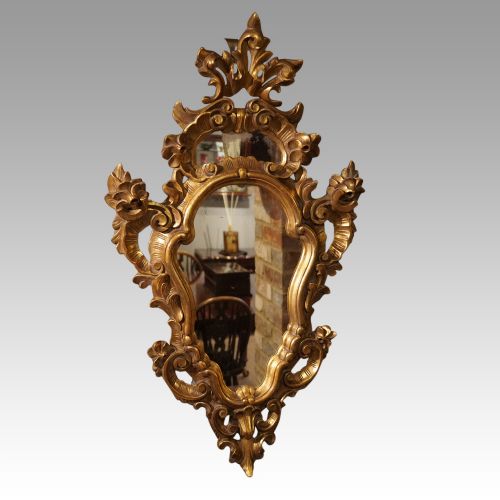 Antique Gilt Florentine Mirror