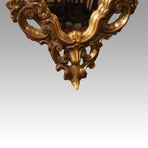 fig 1. Antique Gilt Florentine mirror