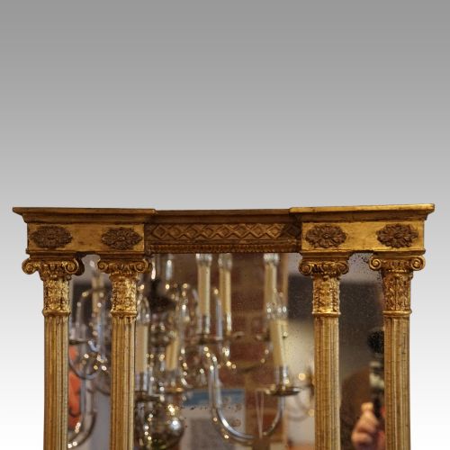 fig 4. Regency gilt pier mirror