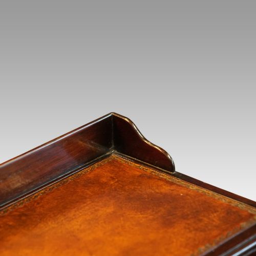 fig 4. Pair of mahogany bedside tables