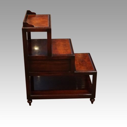 fig 5. Pair of mahogany bedside tables