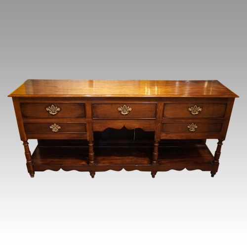 Antique Georgian Oak Dresser Base