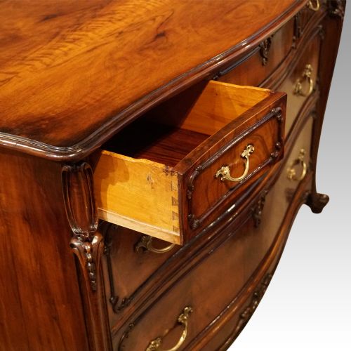 fig 3. Edwardian walnut commode chest