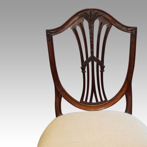 fig 3. Harlequin set of 14 dining chairs