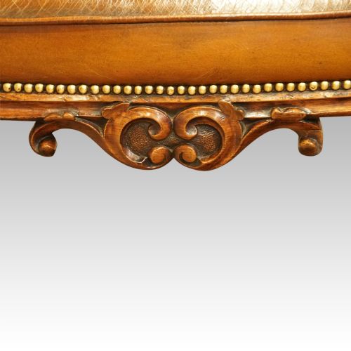 fig 4. Large Victorian leather stool