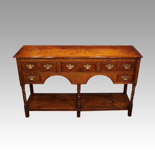 Antique Oak Small Dresser Base