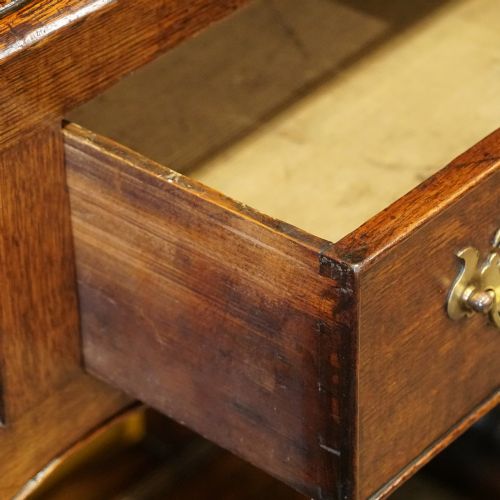 fig 3. Antique oak small dresser base
