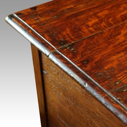 fig 4. Antique oak small dresser base