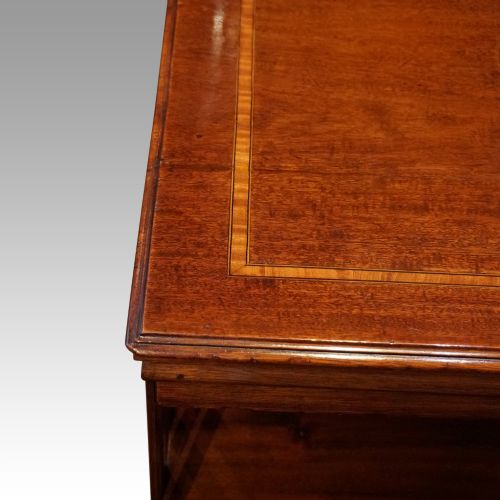 fig 1. Edwardian inlaid revolving bookcase